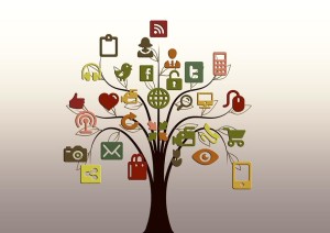 albero di natale social network - consigli per aziende web marketing  - Ideazione Studio Grafico 